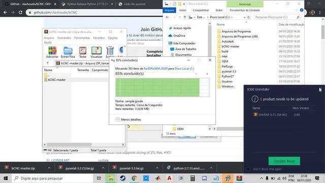 Como instalar bCNC no Windows 10. смотреть онлайн