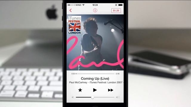iOS 7: iTunes Radio смотреть онлайн
