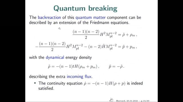 Ralph Blumenhagen (LMU): De Sitter Quantum Breaking, Swampland Conjectures and Thermal Strings смотреть онлайн