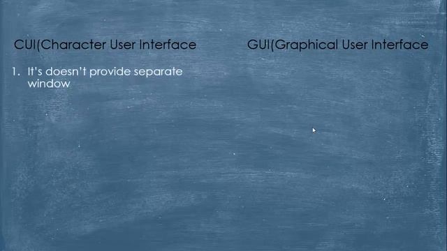 2 What is CUI and GUI || Defference between CUI and GUI смотреть онлайн