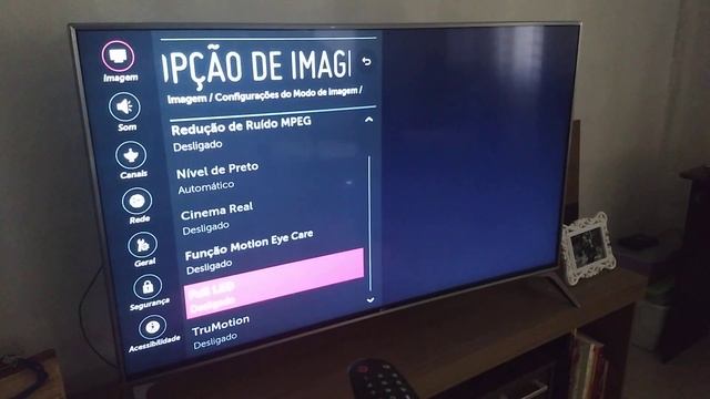 Tv LG LED - desabilitando a função Full LED. смотреть онлайн