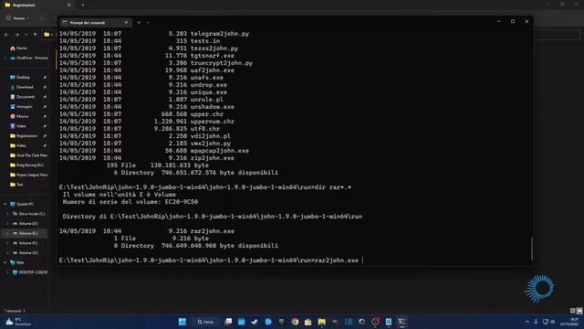 Kali Linux ☢️ Hashcat - Come crackare una password da un archivio RAR смотреть онлайн