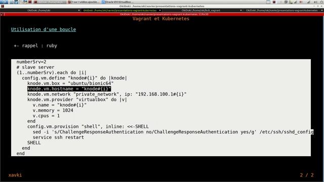 Vagrant k8s - 2. ssh et boucles de VM смотреть онлайн