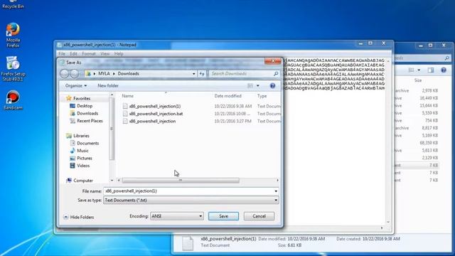 Social Engineering Tool Kit: #1 Powershell injection смотреть онлайн