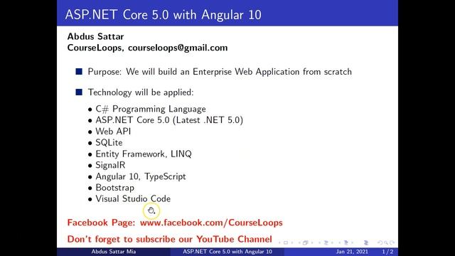 ASP DOTNET Core 5 and Angular 10 Project Introduction | .NET 5 смотреть онлайн
