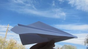 как сделать самолётик из бумаги