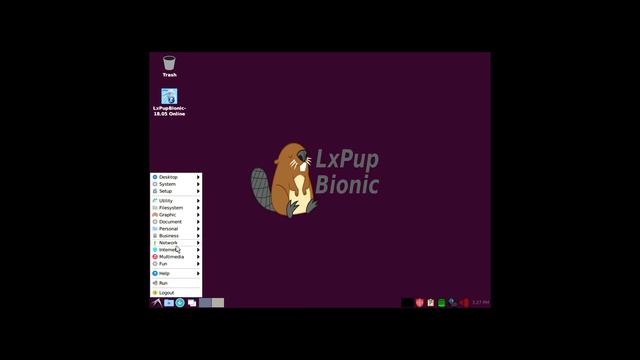 Puppy Linux Bionic pup 7.5! Review of puppy Linux! First look! смотреть онлайн