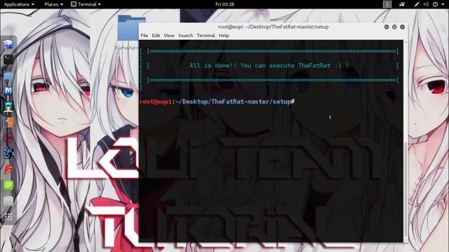 🔴How to install TheFatRat on Kali Linux 2016.1 - LoLi Team смотреть онлайн