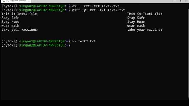 Everyday Tips and Tricks - Linux in Tamil - Compare text file смотреть онлайн
