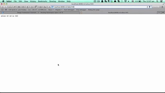 Beego Framework Tutorials-2-Router Namespace (part 3 of 3) смотреть онлайн