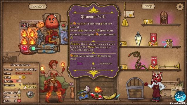 Backpack Battles 1 PYROMANCER - SKIN OF OUR TEETH SURVIVAL - First Look, Let's Play смотреть онлайн