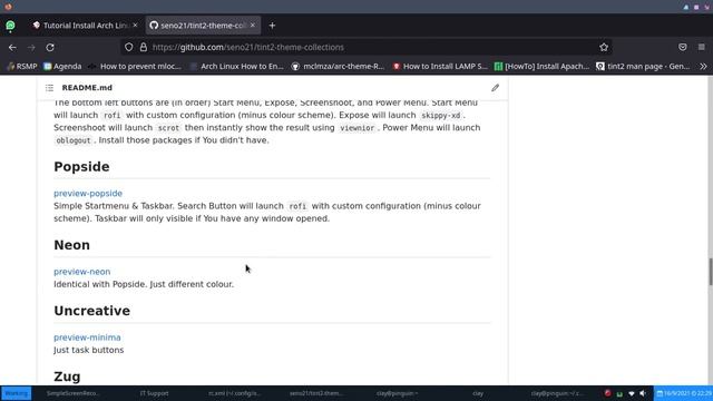 Ricing OpenboX Desktop Arch Linux смотреть онлайн