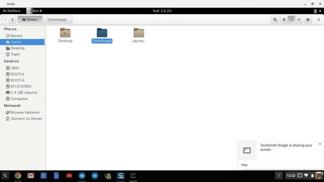 Ubuntu Gnome on chromebook window смотреть онлайн