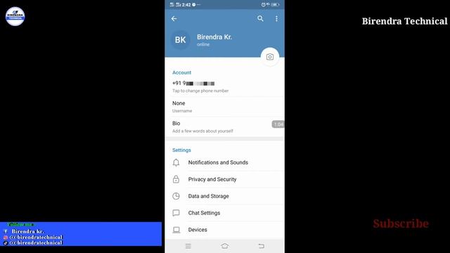 How to set profile picture on telegram l telegram picture set,set telegram picture 2020 смотреть онлайн