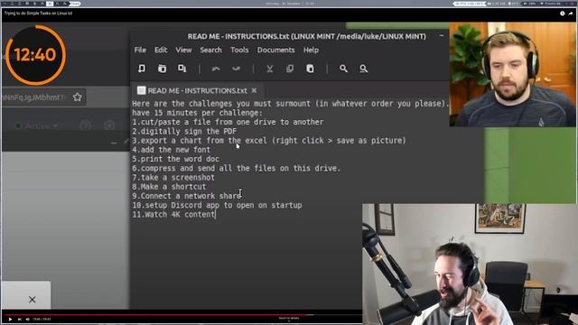 Linus Tech Tips Linux Challenge Part 3 - Linux Vet REACTS смотреть онлайн