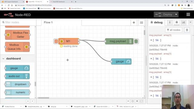 Modbus - IoT 2040 Siemens смотреть онлайн
