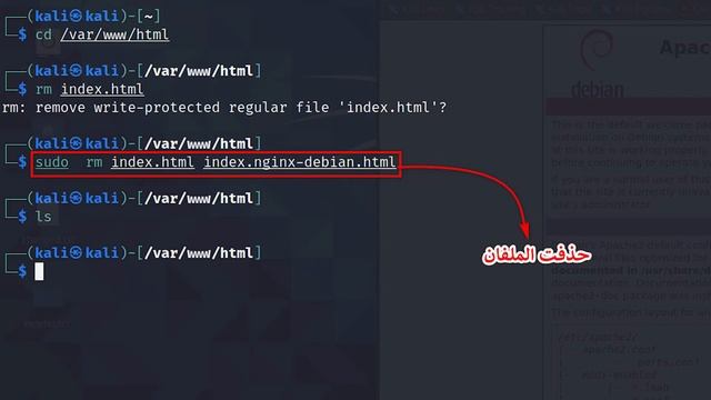 انشاء سيرفر http في لينكس #kalilinux #cybersecurity смотреть онлайн