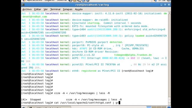 Tutorial para visualizar logs Linux con CCZE en la web смотреть онлайн