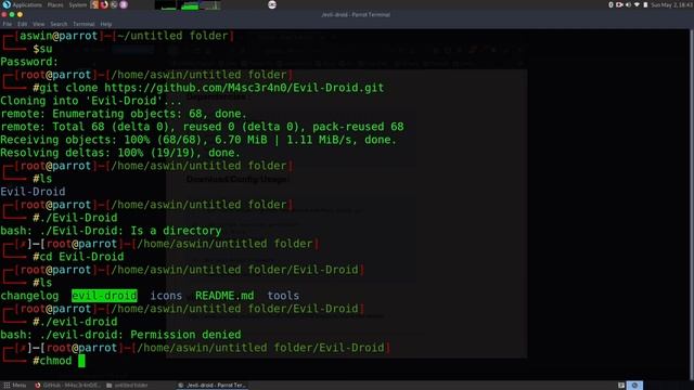 How To Install Evil Droid Framework on Linux смотреть онлайн
