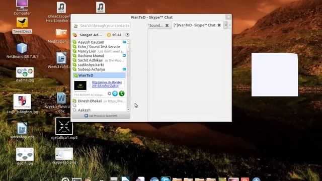 Skype tab NG(next generation in Linux) смотреть онлайн