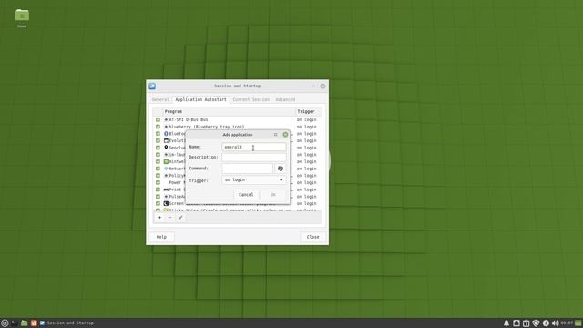 install emerald themes on GNU+Linux Mint XFCE tutorial смотреть онлайн