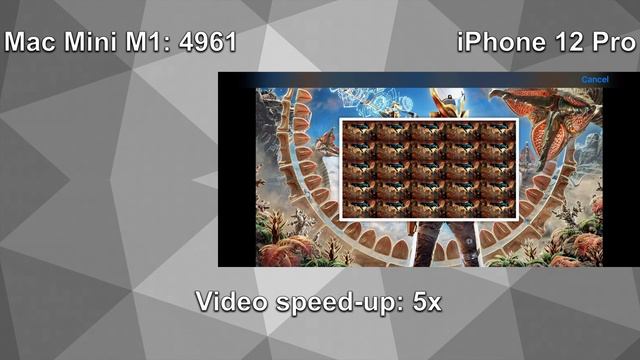 Mac mini M1 vs. iPhone 12 Pro A14 - Twice the GPU performance in 3D Mark Wild Life Extreme iOS? смотреть онлайн