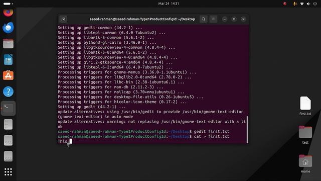 Creating, Viewing and Combining Files in Linux Ubuntu | Linux Ubuntu Series | Chapter 1 смотреть онлайн