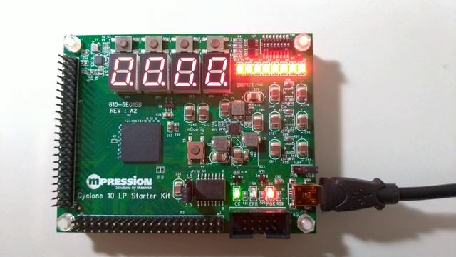 LED blinking on Mpression Cyclone 10 LP Starter Kit смотреть онлайн