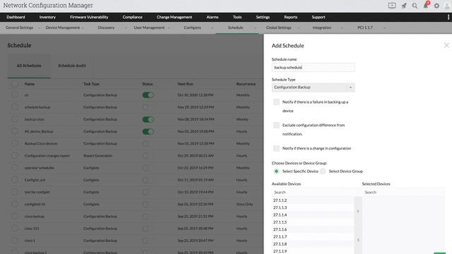 How to Backup Network Device Configurations with ManageEngine Network Configuration Manager смотреть онлайн