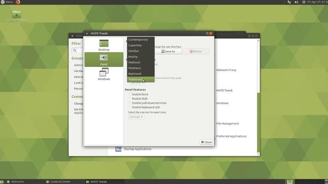 Ubuntu Mate 18.04 (LTS) - Changing Back to the Traditional Menu смотреть онлайн