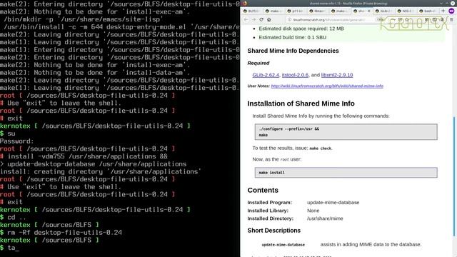 How to build and install BLFS 9.1 - Part 36: Security - make-ca dependency: Shared-mime-info смотреть онлайн