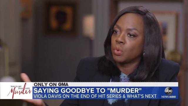 Viola Davis talks 'How to Get Away With Murder' going out with a bang l GMA смотреть онлайн