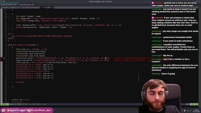 Transform 3D | Game W/O Engine Day 66 | C | Vulkan | Linux & Windows смотреть онлайн