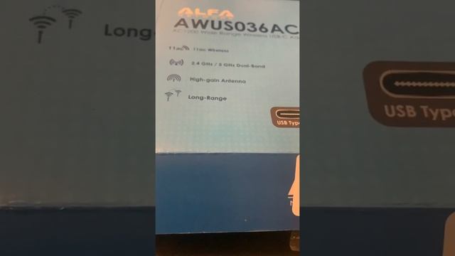 Nethunter - WiFi adapter (AWUS036ACH) смотреть онлайн