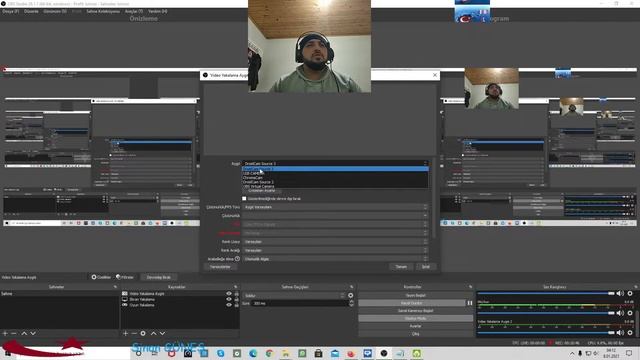 OBS STUDIO EĞİTİMİ, GREEN SCREEN (yeşil ekran yapma) CHROMACAM, DROIDCAM смотреть онлайн