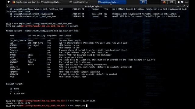 Shellshock Exploitation on Linux смотреть онлайн