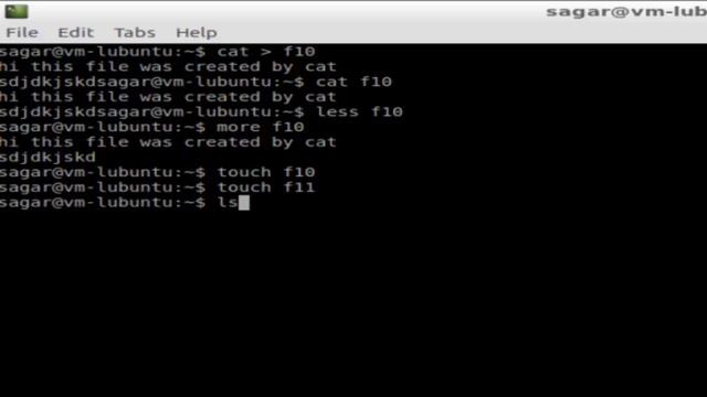 How to create a file in Unix смотреть онлайн