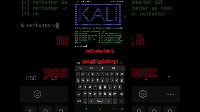 Termuxa Kali Nethunter Kurma | VNC Hatası Kesin Çözüm смотреть онлайн