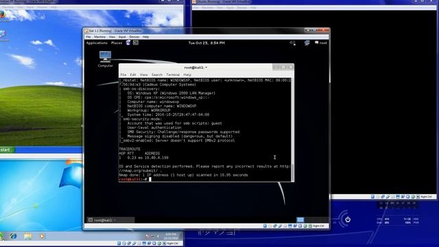 Using Nmap and Metasploit смотреть онлайн