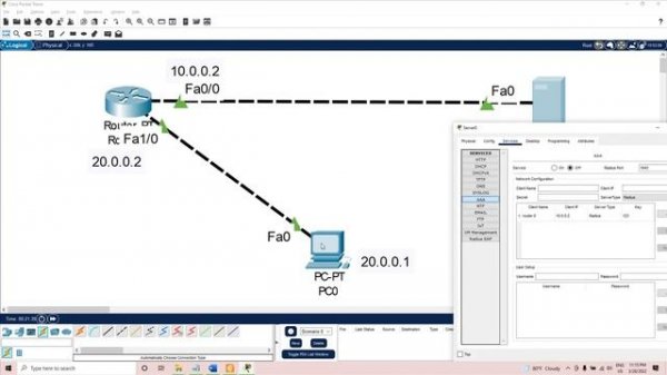Radius AAA Server Authentication --