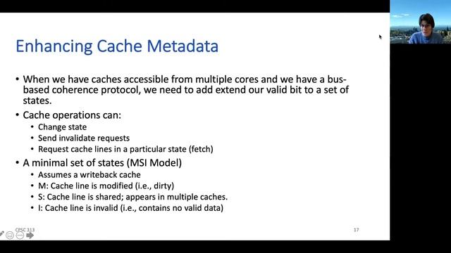 Cache Coherency Protocols: MSI смотреть онлайн