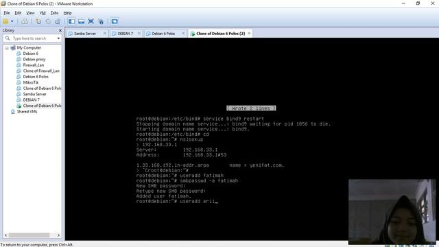 Instalasi dan konfigurasi samba server pada debian 6 смотреть онлайн