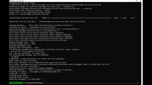 Manual Ubuntu server onboarding with Azure Arc enabled servers смотреть онлайн