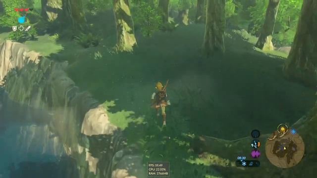 The Legend of Zelda - BOTW - Cemu 2.0-36 - Linux Mint смотреть онлайн