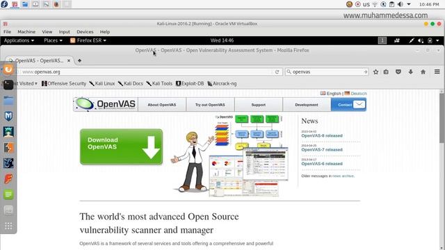 22 Ethical Hacking Kali Open Vulnerability Assessment System смотреть онлайн
