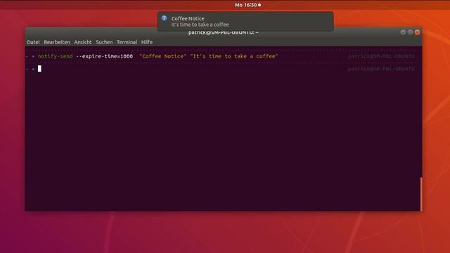 How to send a notification to the gnome desktop in Ubuntu Linux смотреть онлайн