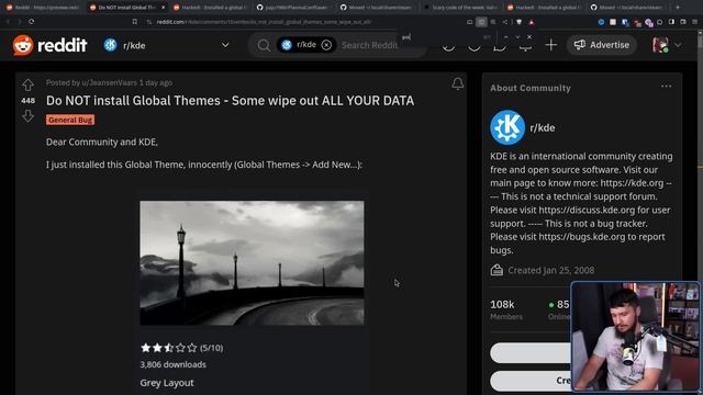 KDE Global Themes Are Inherently Unsafe смотреть онлайн