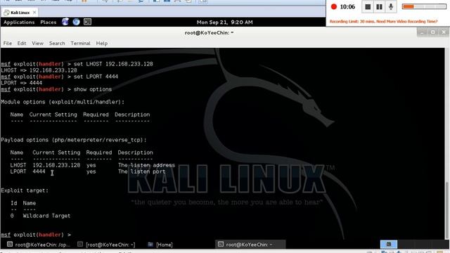 Exploit Website With Social Engineering Toolkit and Metasploit Framework смотреть онлайн