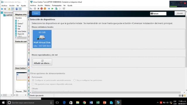 INSTALACIÓN DE CENTOS 7 EN HYPER V смотреть онлайн