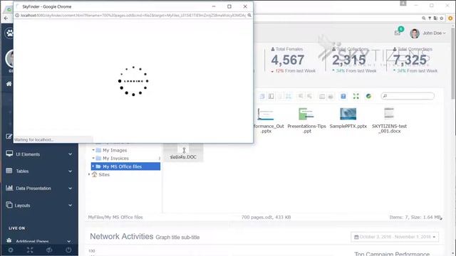SKYTIZENS Alfresco CMIS web based client. смотреть онлайн